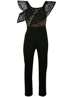 cut-out detail jumpsuit Self-Portrait