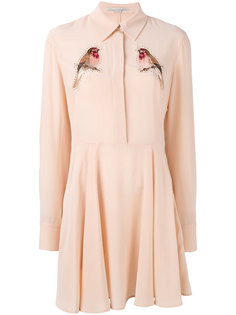 bird patch shirt dress Stella McCartney
