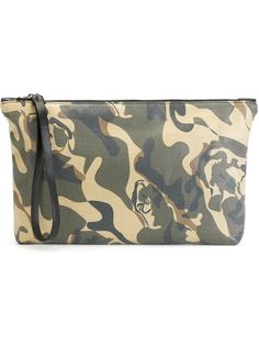 камуфляжный клатч Alexander McQueen