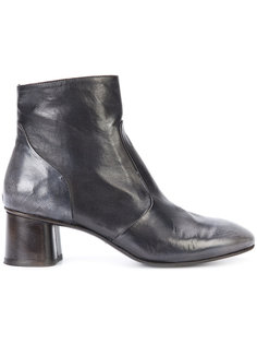 almond toe ankle boots Silvano Sassetti
