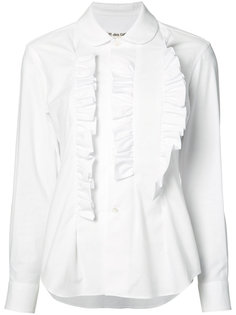 irregular ruffle shirt Comme Des Garçons