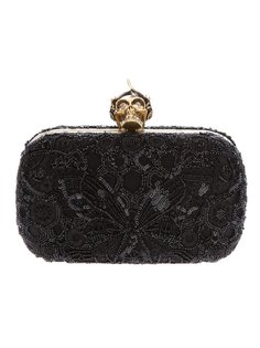 декорированный клатч  Alexander McQueen