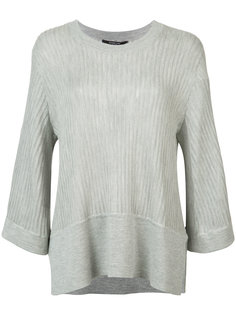 ribbed shift knitted blouse Derek Lam