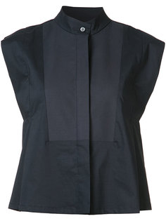 mandarin neck sleeveless shirt Derek Lam