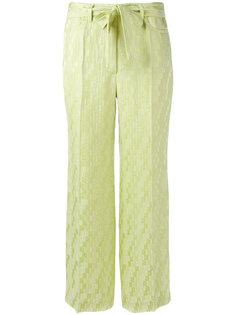 jacquard cropped trousers  Etro