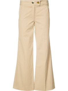 flared cropped trousers Derek Lam