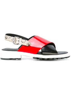 cross front sandals Kenzo