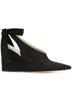 sling-back wedge pumps Derek Lam