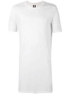 удлиненная полупрозрачная футболка  Rick Owens DRKSHDW