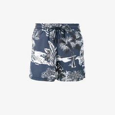 шорты для плавания с Гавайским принтом Etro