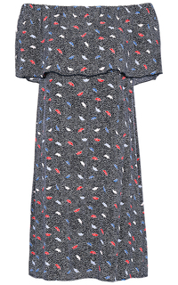 Платье с открытыми плечами Tom Tailor