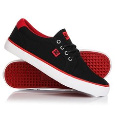 Кеды кроссовки низкие DC Council Tx Black/Red/White