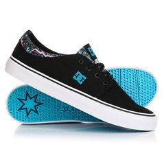 Кеды кроссовки низкие DC Trase Tx Se Black/Fluorescent