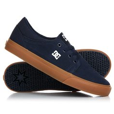 Кеды кроссовки низкие детские DC Trase Navy/Gum