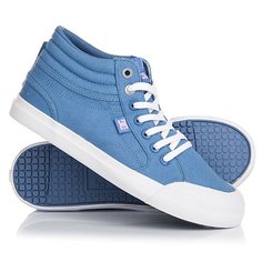 Кеды кроссовки высокие детские DC Evan Hi Tx Real Blue/White