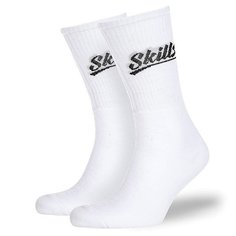 Носки средние Skills Script Logo White-Black