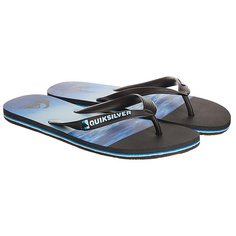 Вьетнамки Quiksilver Molokaiholddown Grey/Blue
