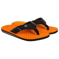 Вьетнамки DC Shoes Kush Black/Orange