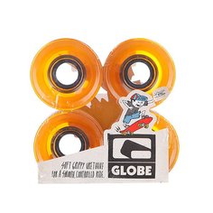 Колеса для скейтборда для лонгборда Globe Bantam Wheel Clear Amber 83A 62 mm