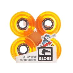 Колеса для скейтборда Globe G Icon Wheel Clear Amber 70mm 83A