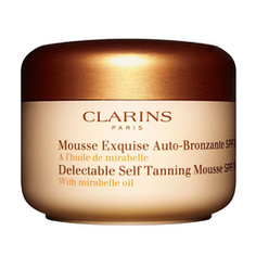 CLARINS Мусс для искусственного загара Mousse Exquise Auto-Bronzante SPF 15 125 мл