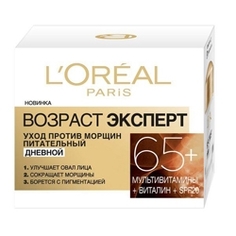 LOREAL Крем для лица Возраст Эксперт 65+ Дневной уход 50 мл