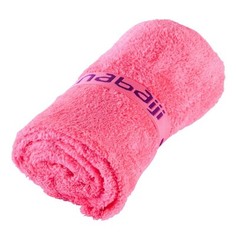 Очень Мягкое Полотенце Из Микрофибры Размера L 80 X 130 См - Неон Розовый Nabaiji