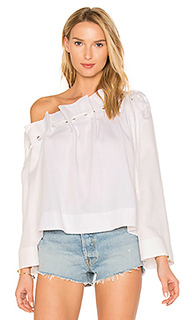Off shoulder grommet top - KENDALL + KYLIE