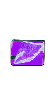 Iridescent pvc clutch - Kenzo