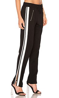 Zippered pant with side stripes - Pam &amp; Gela