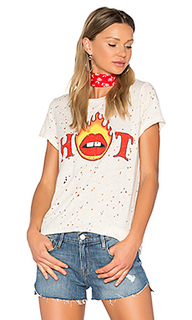 Bess roll up vintage tee - Lauren Moshi