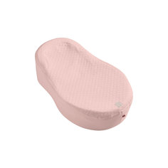 Наволочка к детскому эргономическому матрасику  Fitted Sheet, Red Castle, Powder Pink