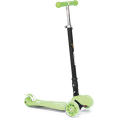 Самокат Hubster Maxi Plus Flash, зеленый