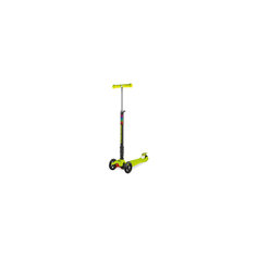 Самокат-кикборд подростковый RainBow, складной, 60 кг, зеленый, Novatrack