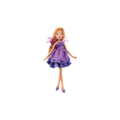 Кукла Флора "Волшебное платье", Winx Club