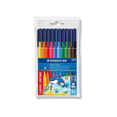 Фломастеры Staedtler Triplus Сolor, 8 цв.