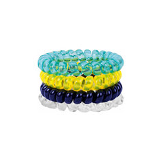 Набор резинок 4 шт для девочки  BUTTON BLUE