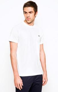 Белая футболка из хлопка Fred Perry