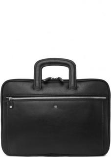 Черная кожаная папка Sergio Belotti