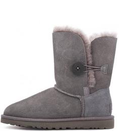 Однотоннные замшевые полусапоги UGG Australia