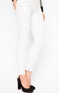 Белые брюки из хлопка Guess