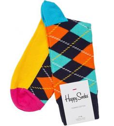 Разноцветные носки из хлопка Happy Socks