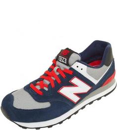 Кроссовки с контрастной отделкой New Balance