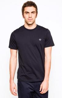Синяя футболка с короткими рукавами Fred Perry