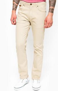 Бежевые зауженные брюки Wrangler