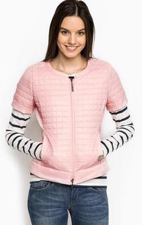 Розовая куртка с короткими рукавами Liu Jo