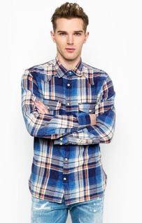 Рубашка в клетку с длинными рукавами Jack & Jones