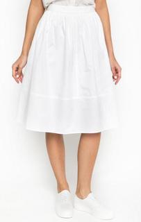 Белая пышная юбка Armani Jeans