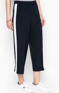 Синие капри с контрастными вставками Michael Michael Kors