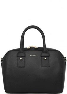 Кожаная сумка на двухзамковой молнии Furla